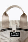 Bolso shopper M acolchado nylon piedra Bolso shopper M acolchado nylon piedra
