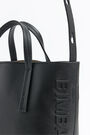 Bolso shopper vertical M piel negro Bolso shopper vertical M piel negro