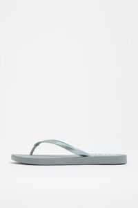 Chancla flip flop plateada