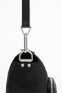 Bolso bandolera rectangular L nylon negro Bolso bandolera rectangular L nylon negro
