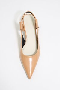 Salón destalonado piel almendra