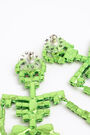 Pendientes largos esqueleto Pendientes largos esqueleto