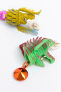 Pendientes monstruos goma Pendientes monstruos goma