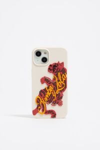 Funda iPhone 13 silicona tigre