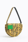 Bolso solapa L piel amarillo Bolso solapa L piel amarillo