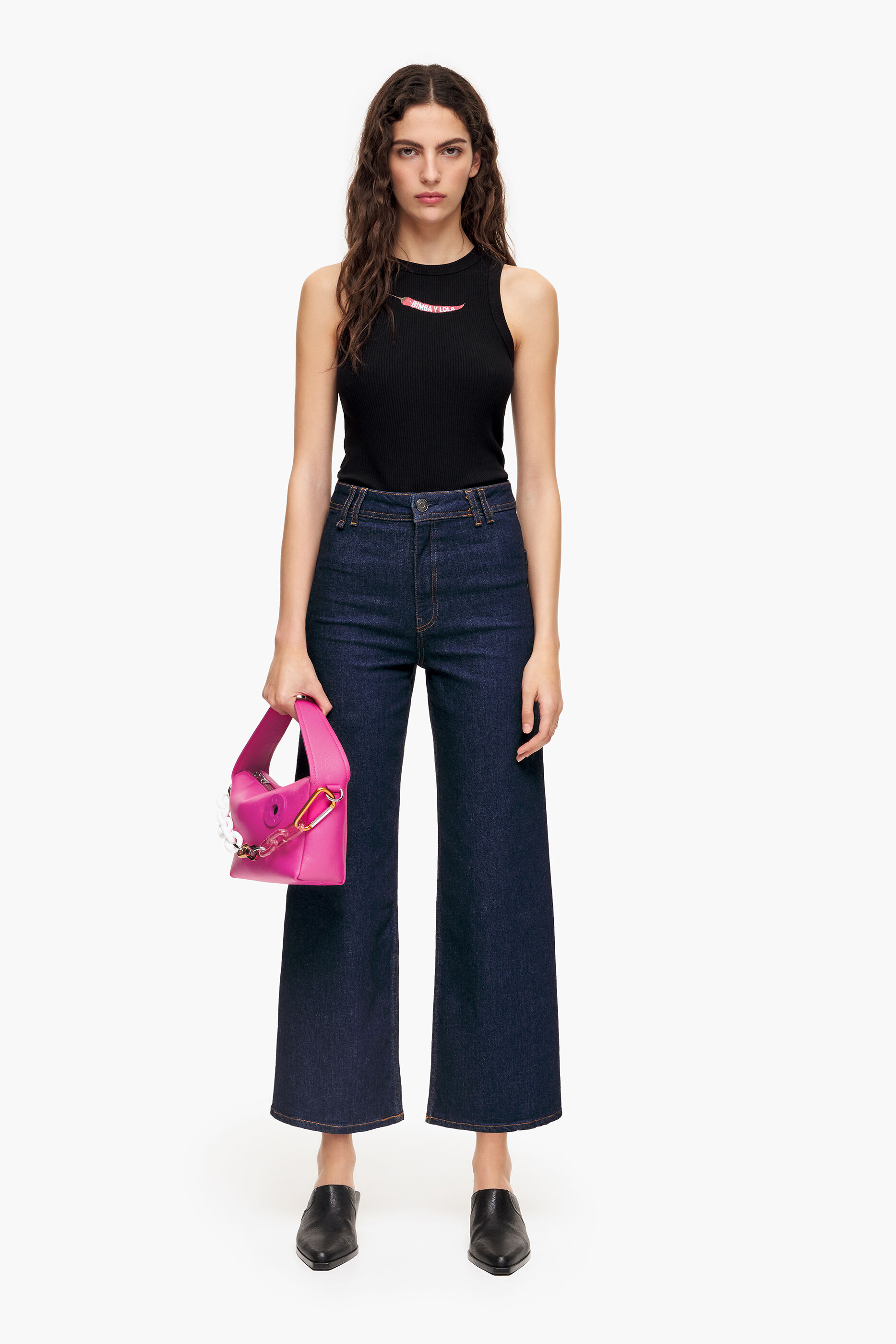 Bolso fucsia bimba y lola hot sale