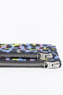 Cartera doble nylon leopardo azul Cartera doble nylon leopardo azul
