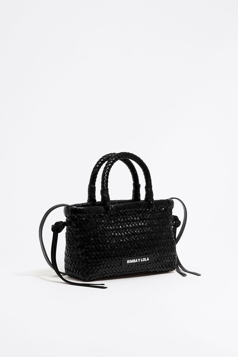 Bimba Bolso Negro Piel Cadena Bolsos De Piel BIMBA Y LOLA