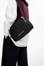 Bolso bandolera M nylon negro Bolso bandolera M nylon negro
