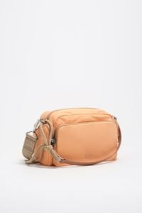 Bolso Pocket mediano nylon naranja sorbete