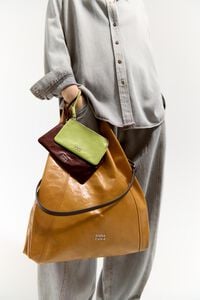 Bolso Paper grande piel caramelo