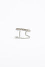 Pendiente ear cuff metal doble Pendiente ear cuff metal doble