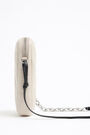 Minibolso móvil piel acolchada blanco Minibolso móvil piel acolchada blanco