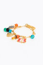 Pulsera cadena animales vidrios Pulsera cadena animales vidrios