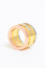 Anillo ancho bandas cristales Anillo ancho bandas cristales