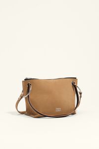Bolso Trapecio mediano serraje natural
