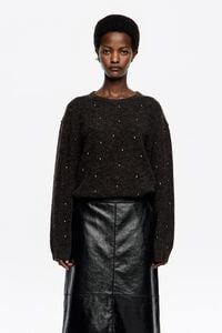 Jersey boxy remaches gris oscuro