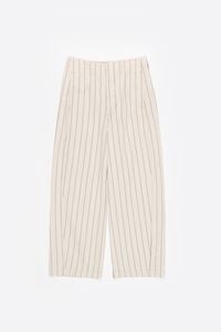 BARREL - Pantal&oacute;n denim rayas blanco roto
