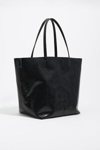 Bolso shopper grande piel negro