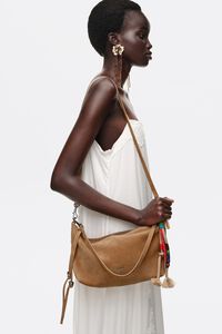 Bolso Madrid mediano serraje natural