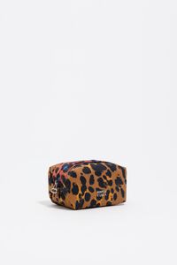 Neceser peque&ntilde;o nylon Leopard teca