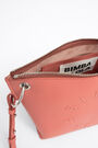 Bolso bandolera trapecio M piel coral Bolso bandolera trapecio M piel coral
