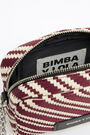 Bolso bandolera XS trenzado burdeos Bolso bandolera XS trenzado burdeos