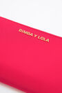 Billetera libro nylon fucsia Billetera libro nylon fucsia