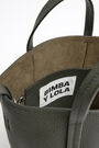 Bolso shopper vertical M piel verde Bolso shopper vertical M piel verde