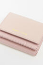 Cartera solapa piel rosa Cartera solapa piel rosa