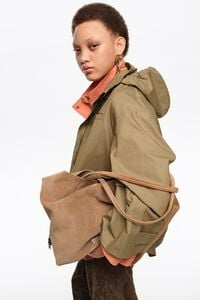 Bolso shopper grande serraje natural