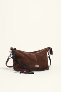 Bolso Madrid mediano serraje caf&eacute;