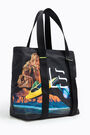 Bolso shopper XXL nylon Space City print Bolso shopper XXL nylon Space City print