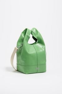 Bolso Paper mediano piel esmeralda