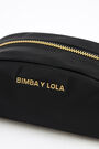 Neceser semiovalado nylon negro Neceser semiovalado nylon negro