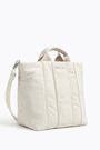 Bolso shopper nylon acolchado L piedra Bolso shopper nylon acolchado L piedra