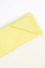 Bolso solapa S nylon acolchado amarillo Bolso solapa S nylon acolchado amarillo