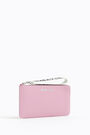 Monedero plano M piel rosa Monedero plano M piel rosa
