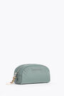 Neceser semiovalado nylon aguamarina Neceser semiovalado nylon aguamarina