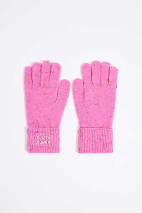 Guantes punto rosa Guantes punto rosa
