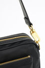 Bolso bandolera XS bolsillo nylon negro Bolso bandolera XS bolsillo nylon negro