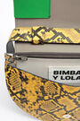 Bolso solapa L piel amarillo Bolso solapa L piel amarillo