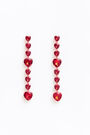 Pendientes largos corazón Pendientes largos corazón