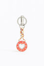Llavero corazón giratorio coral Llavero corazón giratorio coral