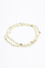 Collar largo perlas corazones Collar largo perlas corazones