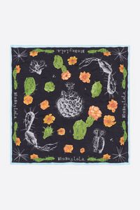 Pañuelo cactus abalorios