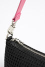 Bolso bandolera S trenzado negro Bolso bandolera S trenzado negro