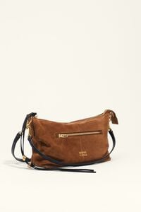 Bolso Madrid mediano serraje tabaco
