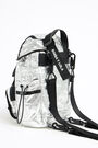 Mochila bolsillos S nylon plata Mochila bolsillos S nylon plata