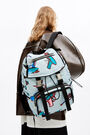 Mochila bolsillos L nylon Rayguns Mochila bolsillos L nylon Rayguns